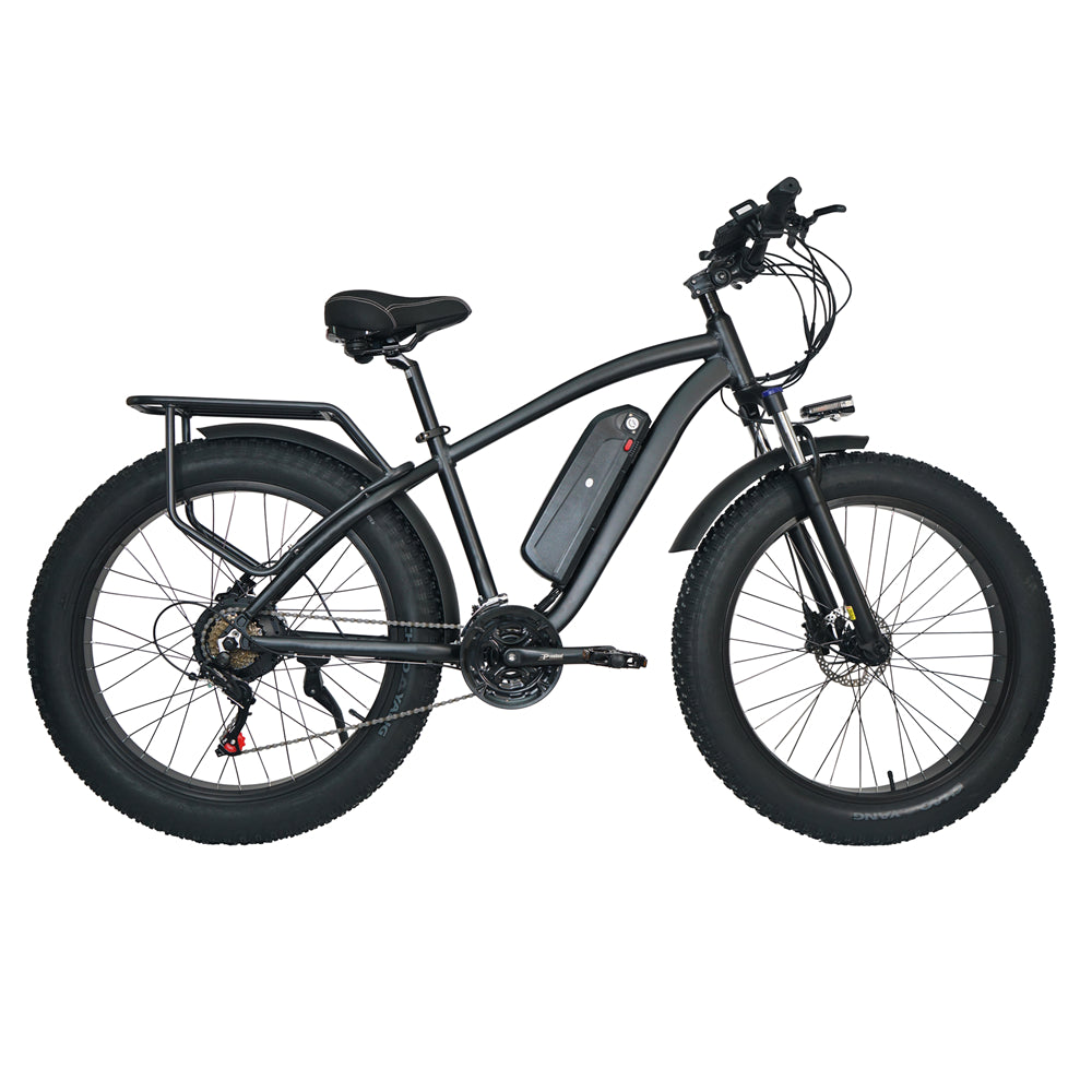 M26 750W Powerful Electric Bike 26 Inch Fat Tire Mountain Bike Snow Bike 48V 15Ah Lithium Battery Fast Speed