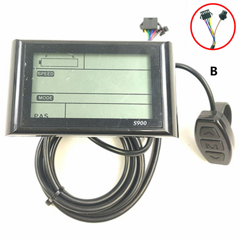 S900 LCD multifunzionale Display Bike Computer per bici elettrica Lankeleisi