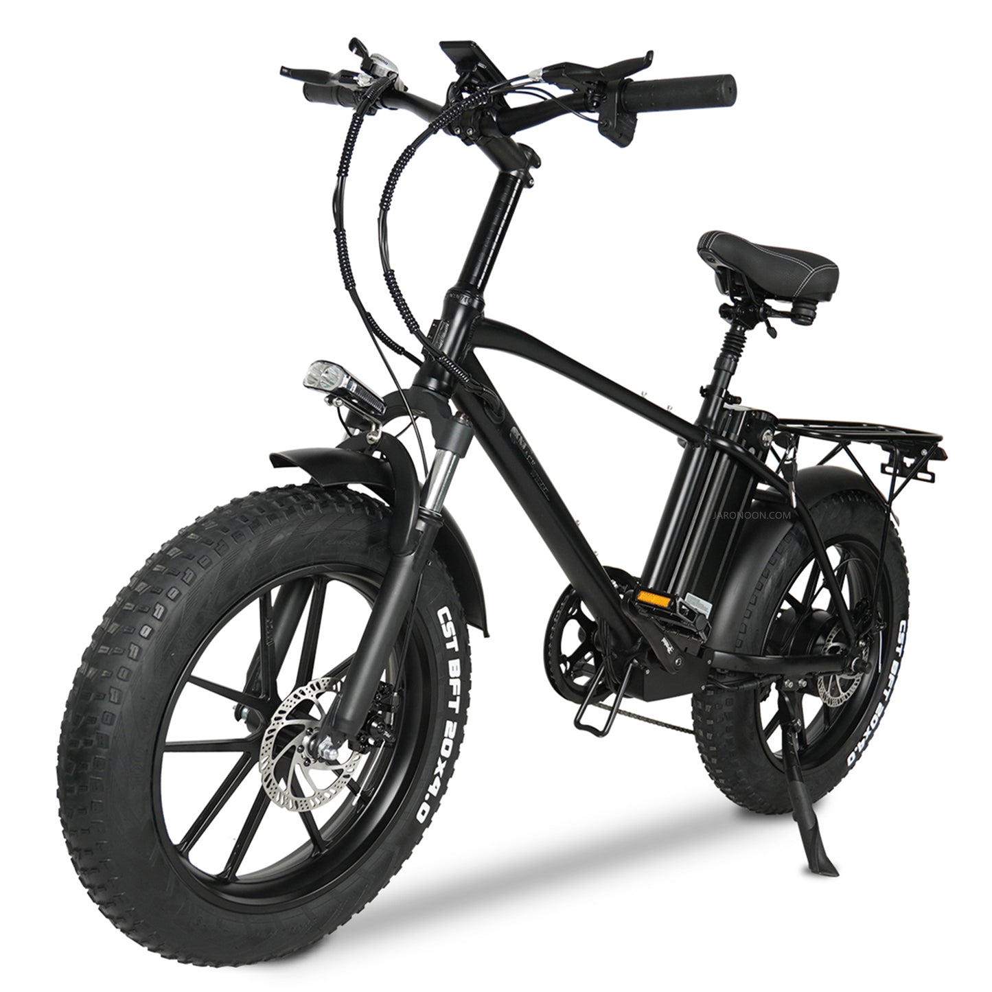 CMACEWHEEL T20 20 Inch 750W Electric Bike, 4.0 Fat Tire Mountain Bike, 48V 15Ah Battery, Front & Rear Disc Brake