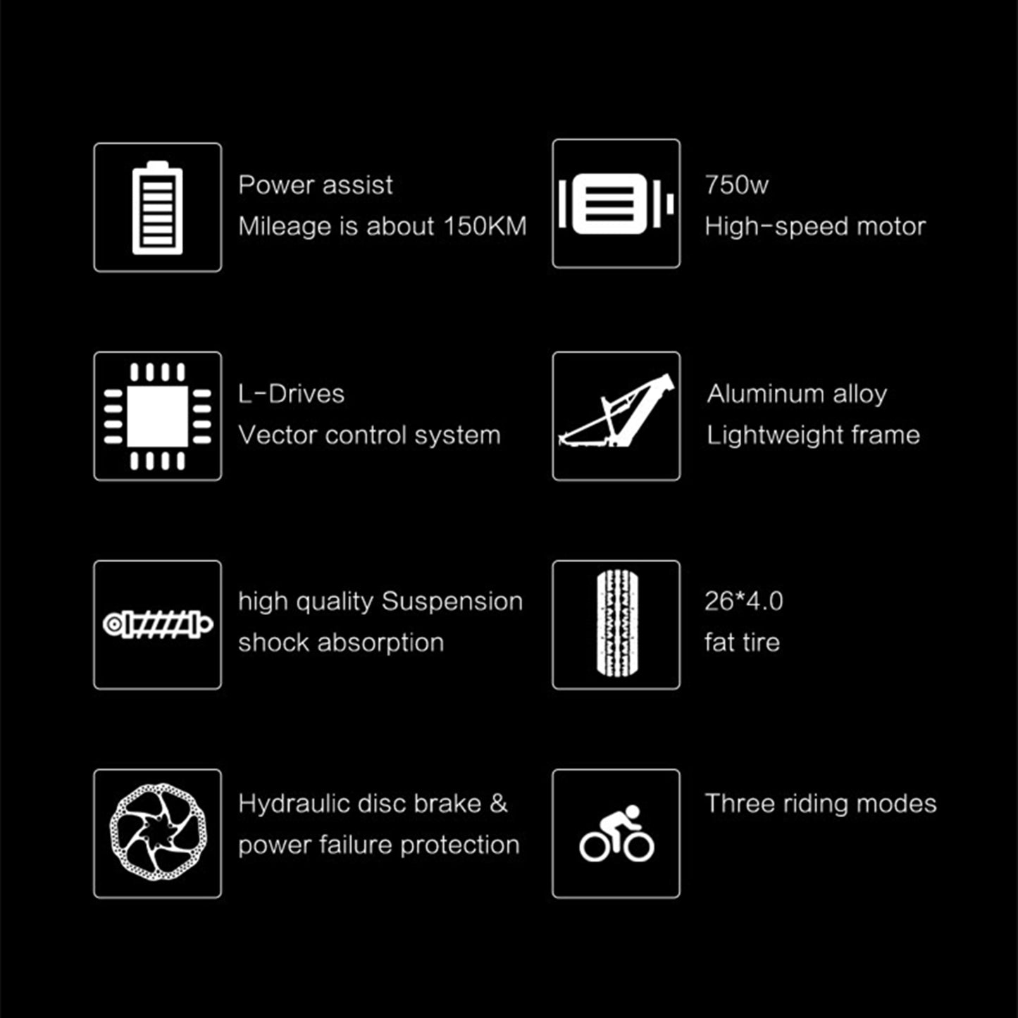 Lankeleisi RV800 PLUS 48V 15Ah Bicicleta eléctrica de moda Sistema de transmisión de 7 velocidades de 26 pulgadas Hasta 52 Km / h Freno de disco hidráulico delantero y trasero