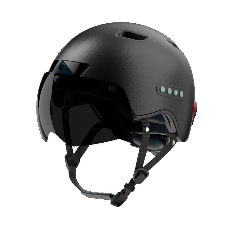 Bluetooth Calling Smart Helmet con fotocamera per registratore di guida incorporata, Visiera staccabile,Turchia segnale circolare, per Commuter urbano