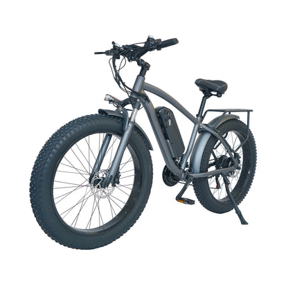 M26 750W Potente bici elettrica 26 pollici grasso pneumatico mountain bike neve bici 48V 15Ah batteria al litio velocità veloce